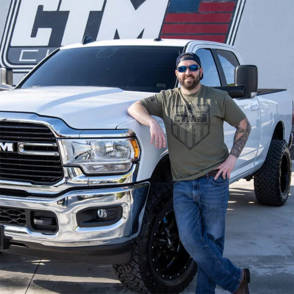 CTM Customs Shield Logo TShirt CTM Customs