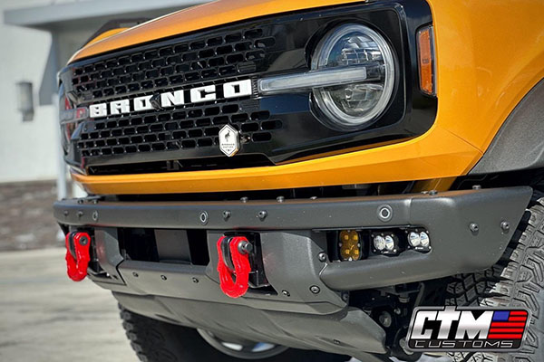 Ford Bronco Custom Bumper and Lights