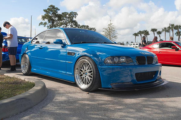 Car Show Accessorized BMW