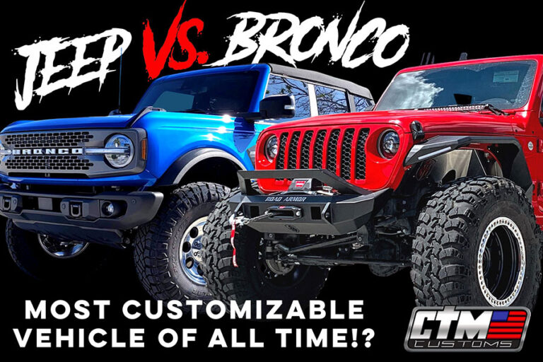 Jeep Wrangler VS Ford Bronco