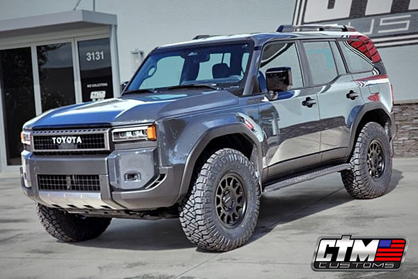 Toyota Land Cruiser Custom Wheels and Tires