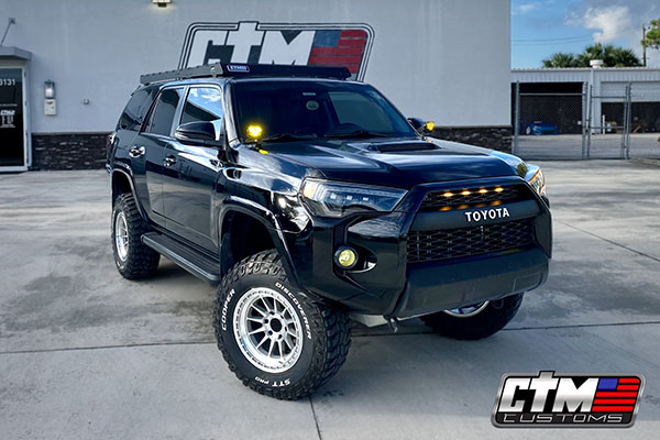 Toyota 4 Runner Lifted with Custom Wheels