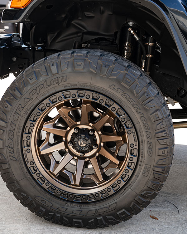 Jeep Quieter Wheels and Tires for Smoother Ride